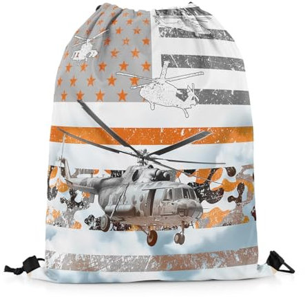 Amerikanische Flagge Kordelzug Rucksack Für Sport,Armee Flugzeug Kordelzug Taschen,Militär Camo String Rucksack Für Sport,Usa Flagge Draw String Rückentasche,Vintage Grunge Flugzeug Cinch Tasche