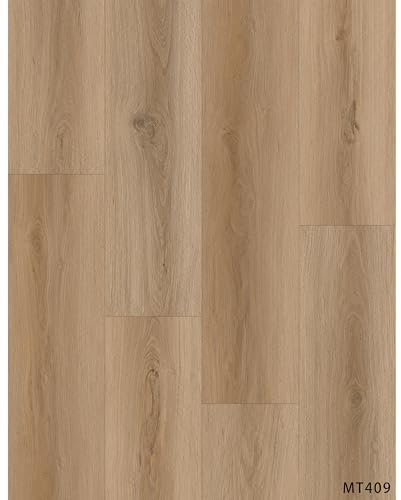 Generisch Eiche Vinylboden MT409 1830x229x7 mm Starker Wasserfester Innenraum Klick Vinyl mit Kork Trittschalldämmung