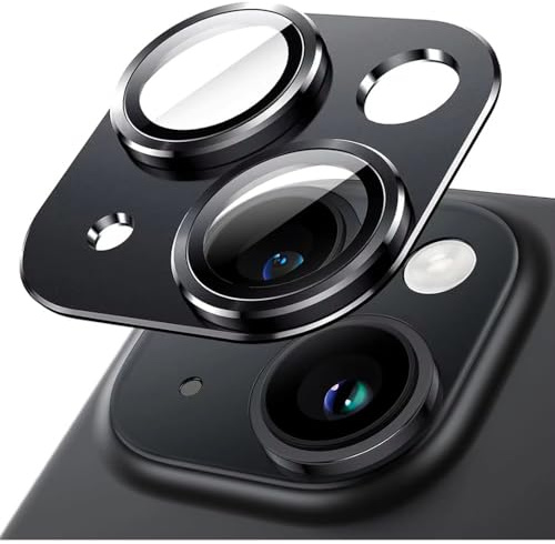 LXEEOLX [3 Stück] Kamera Panzerglas Schutzfolie für iPhone 14 / iPhone 13, 9H Härte Kameraschutz Blasenfrei Hartglas Kameraschutz [Ultra Transparent] [Anti-Kratzer]