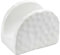 Porte-serviettes de table en céramique blanche, porte-serviettes de table, 10 x 6 x 8 cm, élégant porte-serviettes de cuisine