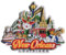 New Orleans United States of America Refrigerator Magnet Tourism 3D Souvenir Fridge Decoration Craft Collection