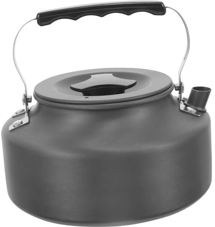 Kisangel Hervidor Portátil Para Camping Hervidor De Agua Para Cocinar Al Aire Incluye Taza De Suave Para Mamá Para Viajes y Acampar