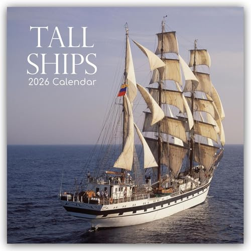 Tall Ships – Segelschiffe 2026 – 16-Monatskalender: Original The Gifted Stationery Co. Ltd [Mehrsprachig] [Kalender] (Wall-Kalender)