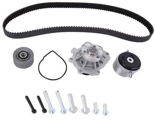 Timing Belt Kits Water Pump Compatible With 2007-2008 ASTRA 2009-2011 AVEO 2010-2015 CRUZE 2012-2018 SONIC 2009-2010 G3 2008-2009 ASTRA Replace Part Number 24436052, 55574864, 55563374