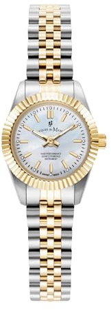 B Jacques DU MANOIR Women's Analog Quartz Watch with Stainless Steel Strap JWL05102