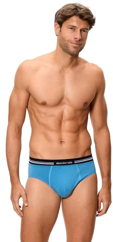 Abanderado Herren-Baumwollslips mit elastischem Bund und extraweichem Bund A077H