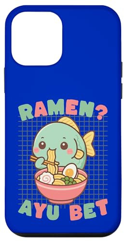 Hülle für iPhone 12 mini Ramen Ayu Bet Süßes Fisch-Essen-Nudel-Design