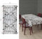 FIESTAS GUIRCA | Spinnennetz Tischdecke Weiß (137x274 cm) - Tischdekoration für gruselige Halloween Partys - Ideal für schaurige Feiern - Weiß