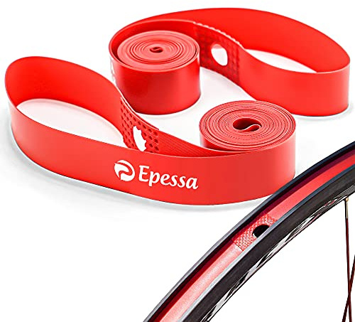 Epessa Bike Bicycle Rim Strip Rim Tape Fits Size 700C,27.5'',26''(A Pair) (26'')