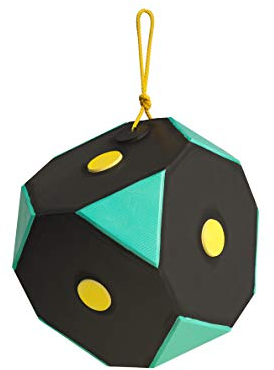 Yate Würfel Polimix Zielscheibe für Bogenschießen Schwarz-Grün 29x29 cm