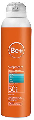 BE+SKIN PROT AEROSOL CORP SPF50+ 200ML