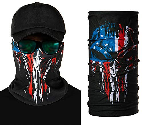 That Healthy Skin Glow Magisches Sommer-Halstuch für Herren, Gothic-Stil, Sonnen- und Staubschutz, Kopftuch, Bandana, zum Radfahren, Kopfschutz - - NA