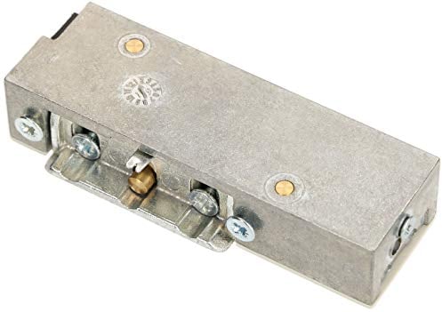 KOTARBAU® Serrure de porte électrique R3 12 V gauche avec déverrouillage journalier et fonction mémoire Serrure électrique pour portes, portails, portails