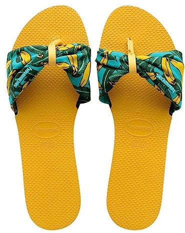 Havaianas You Saint Tropez - Gold Yellow Gummi 37 EU