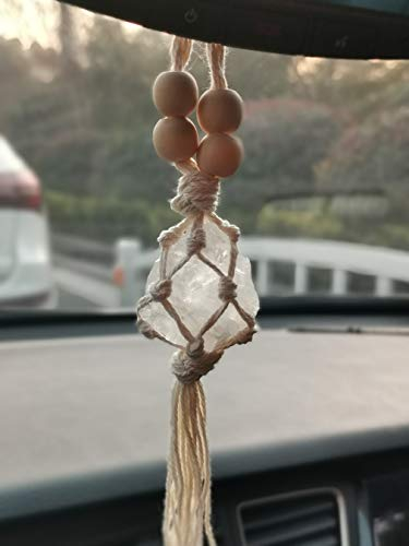 Handgefertigter Auto-Rückspiegel-Charms, hängende Zubehör, Dekorationen, Kristall-Rückspiegel, Auto-Charm-Ornament, Dekoration