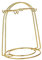 Tea Cups and Saucer Display Rack Stand Holder Stainless Steel Rack for Tea Cups Dishes Coffee Cups and Saucers, Four Cups