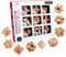 Ameego 9Pcs/set 3D Beech Wooden Puzzle – Children Brain Teaser Educational Wooden IQ Puzzle 3D Toys