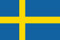 Premium Fahnen Flagge - 90 x 150 cm / 150 cm 90 cm - aus Polyester mit goldenen Ösen - Langlebig und Wetterfest (Schweden)