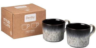 Denby Halo Brew tea/Coffee Cup 260ml Set of 2