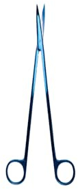 Marine Direct Titanium Schere - 30cm, gebogen, rostbeständig - Ideal für Korallenschnitt