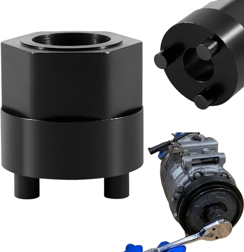 A/C-Kompressor-Kupplungsnaben-Entferner-Werkzeug 20mm für Antriebsnabe von kupplungslosen Denso-Kompressoren 5SE09C 5SE12C 5SEL12C 5SL12C 6SEL14C 6SEL16C 6SEU14C 6SEU16C 7SEU16C 7SEU17C