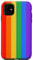 iPhone 11 Pride Flag LGBT Gay Tolerance Respect LGBTQAI+ Rainbow Case