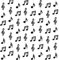 Cindeer 8 Stück Musiknoten Hängende Deko Musik Thema Party Musiknoten Banner Girlande aus Papier für 50er 80er Geburtstag Babyparty Hochzeit Musik Party Decke Deko
