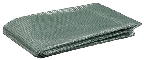 ZEYUAN Couverture de Remplacement de Serre (0,5 m²) 50x100x190 cm Vert,Carport Abri Voiture,Serre Tunnel