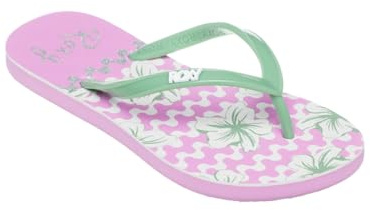 Roxy Viva Stamp Sandals for Girls Sandalen Mädchen 34 Grün