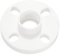YOKIVE Conector de Tubería de PVC, Acoplamiento de Brida para Enchufe de Tubería, Conexión de Tubería, Ideal para Baño, Cocina, Fregadero (Blanco, 40 mm/1.6)