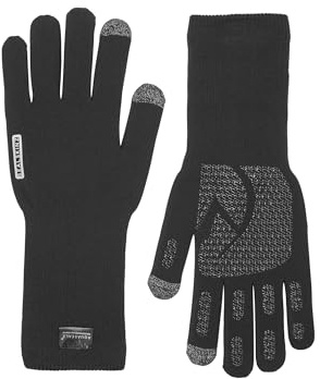 SEALSKINZ Unisex Skeyton Waterproof Ultra Grip Knitted Gauntlet With Extended Sleeve Skeyton Waterproof Ultra Grip Knitted Gauntlet with Extended Sleeve (pack of 1)