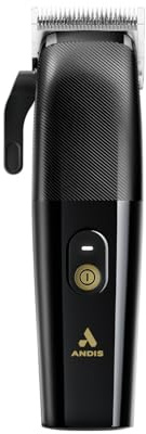 Andis Envy II Akku-Haarschneider, professioneller elektrischer Bart- und Haarschneider mit Lithium-Ionen-Akku, Phaze Blade, kabellos, Schwarz