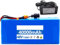 Ebike Batterie 36V 48V 10AH 20Ah 30Ah 40Ah, Ebike Akku 36V 48V eingebauter BMS Elektrofahrrad mit Ladegerät wasserdichter PVC für 200W 350W 500W 800W 1000W Motor XT60,48V 20AH
