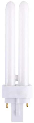 FKLiLEBU 1 Pack G24q-3 4 Pin 26W CFL Light Bulb, 4000K Natural White Compact Fluorescent Tube, 2U PLC 840 Non-dimmable Energy Saving Lamp, AC 220-240V for Bathroom, Office, Kitchen, Corridor