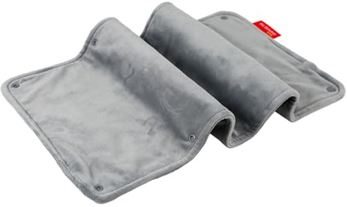 USB Heating Pad 24x12 Inch 5V Electric Heating Pad Quick Heat Portable Graphene Heated Blanket Washable Warmer Mat for Pets, Men, Women, Grey, Heated Cat Mat