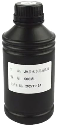 AXRMLVRD 500 ml Reinigungsflüssigkeit, kompatibel mit Roland Mimaki Drucker-Druckkopf-Reinigungslösung, Tintenreiniger(500ML)