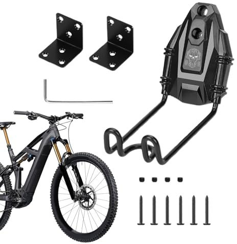 Duvcoywae Fahrrad-Halterung Wandmontage - Haken zur Aufbewahrung von