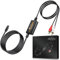 Neoteck Óptico a RCA 192 kHz DAC Convertidor 7ft/2.1m Conversor SPDIF a RCA con Chip Amplificador de Audio para HDTV Set Top Box DVD Reproductor Blu-ray-Salida Macho
