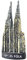 Kölner Dom 3D kölner Dom Deutschland kühlschrankmagnet Tourist Reise Souvenirs handgemachte Harz Handwerk magnetische Aufkleber Home küche Dekoration kühlschrankmagnet Sammlung Geschenk