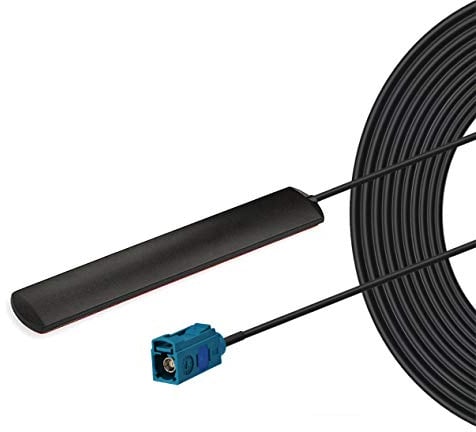 Bingfu Antena de 4G LTE WiFi para Coche Antena de Parche de Montaje Adhesivo Oculto para Vehículo SUV Coche Reproductor Receptor de la Unidad Principal Medios Radio de Audio Estéreo