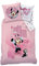 Minnie Maus Flannel/Biber Bettwäsche Bettbezug 135x200 80x80 · Kinderbettwäsche für Mädchen · Disney`s Minnie Mouse · 2 teilig · 1 Kissenbezug 80x80 + 1 Bettbezug 135x200 cm