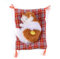 Dilwe Simulation Stuffed Cat Toy, 4Typen Simulation Plüsch Cat Plüsch Sound Toy Home Decoration- für Kinder(Gelb + Weiß)
