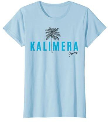 Kalimera Greece Geschenk für Griechenland Liebhaber Greek T-Shirt