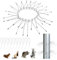 1 Set Anti Cat Belt For Trees, Cat Repellent Belt Adjustable Marten Repellent, Digging Deterrent Stainless Steels Cat Barrier Cat Spikes For Home, Gutter And Tree, Marten Protection, Downpipe