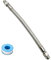 Industrial Grade Compressor Jumper Hose Compressor Jumper Hose,3/4 NPT Male x 20 Length 750°F,Flexible Whole body Stainless Steel Metal Hose with Rotate Freely Fittings,2PCS and Thread Seal Tapes