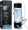 2025 New Hydrogen Water Bottle【International Certification 5000+ PPB】Military-Grade Hydrogen Absorption Efficiency【9-Hour Nano Hydrogen Lock】Hydro Water Bottle SPE/PEM Doppelter Wasserstoffgehalt