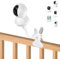 WOOGCSGO Babyphone Kamera Clip Halterung für TP-Link Tapo C200/C210/C220/C201/C202/C211/C212/C222/C230 WLAN IP Kame (Weiß)