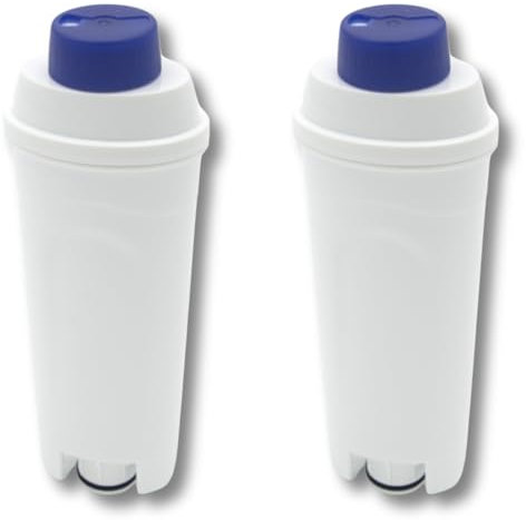 SOS Accessoire Lot de 2 Filtre à eau pour machines à café automatique DeLonghi DLSC002 SER3017 5513292811 ECAM Eletta Dinamica Magnifica ETAM Autentic