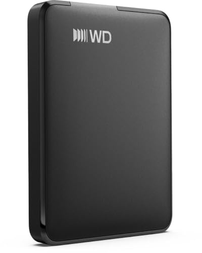 WD 5 TB Elements Portable Festplatte, USB-C®-Konnektivität, Graphitschwarz