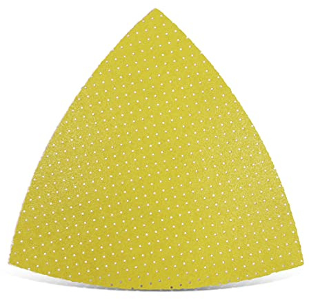 MENZER Ultrapad Schleifblätter 82 mm (25 Stk.) K40 | f. Deltaschleifer, Weißes Edelkorund, Klettbefestigung